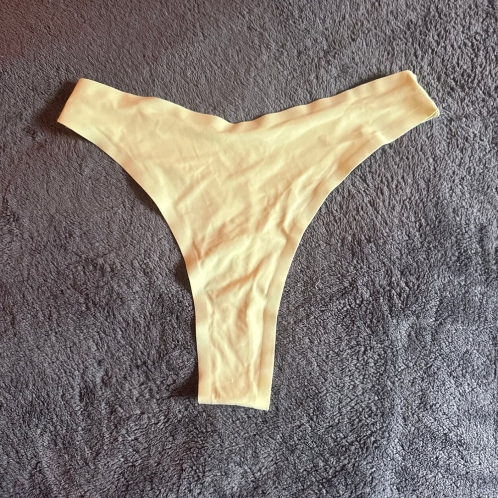 Penfield High Waisted Thong Bottoms Buzzin Pastel Yellow X-Small XS